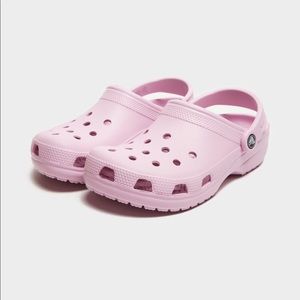 Pink Crocs